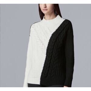 Simply Vera Vera Wang Knit Pullover Sweater Long Sleeve Size XL